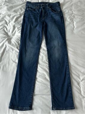 Lucky Brand Women's Dark Indigo Straight-Leg Jeans
